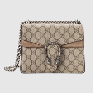 Gucci Horsebit Shoulder Bag Beige Ebony Taupe Silver GG Supreme Canvas Leather